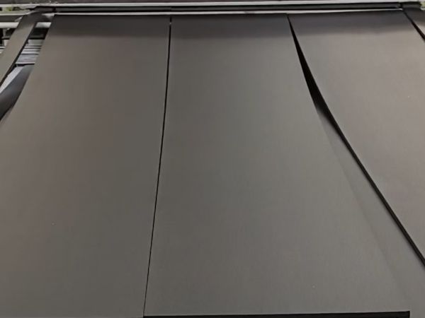 customized black color foam core board production